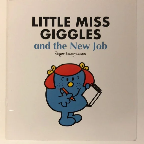 5for$20📗Little Miss Giggles and the New Job - by Roger Hargreaves - Picture 1 of 4